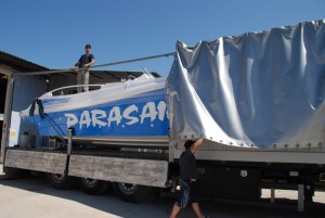 Parasailing Boats Shipment Process