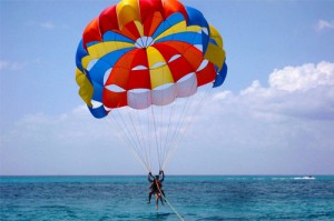 land a parasail